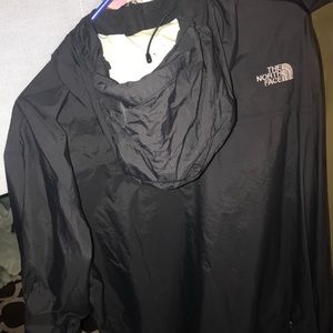The North Face rain coat